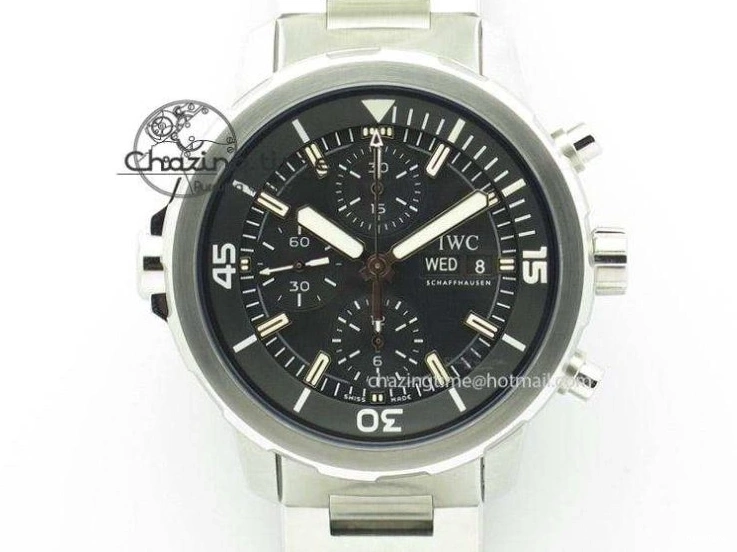 MIROTIME 0309 Big Pilot Top Gun Miramar PVD Plated Titanium on Green Nylon Strap A23J Refined 7398